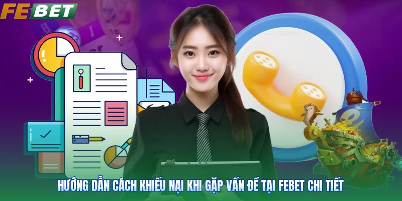 Hướng dẫn cách khiếu nại khi gặp vấn đề tại Febet chi tiết