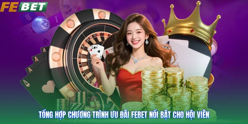 Tổng hợp chương trình ưu đãi Febet nổi bật cho hội viên